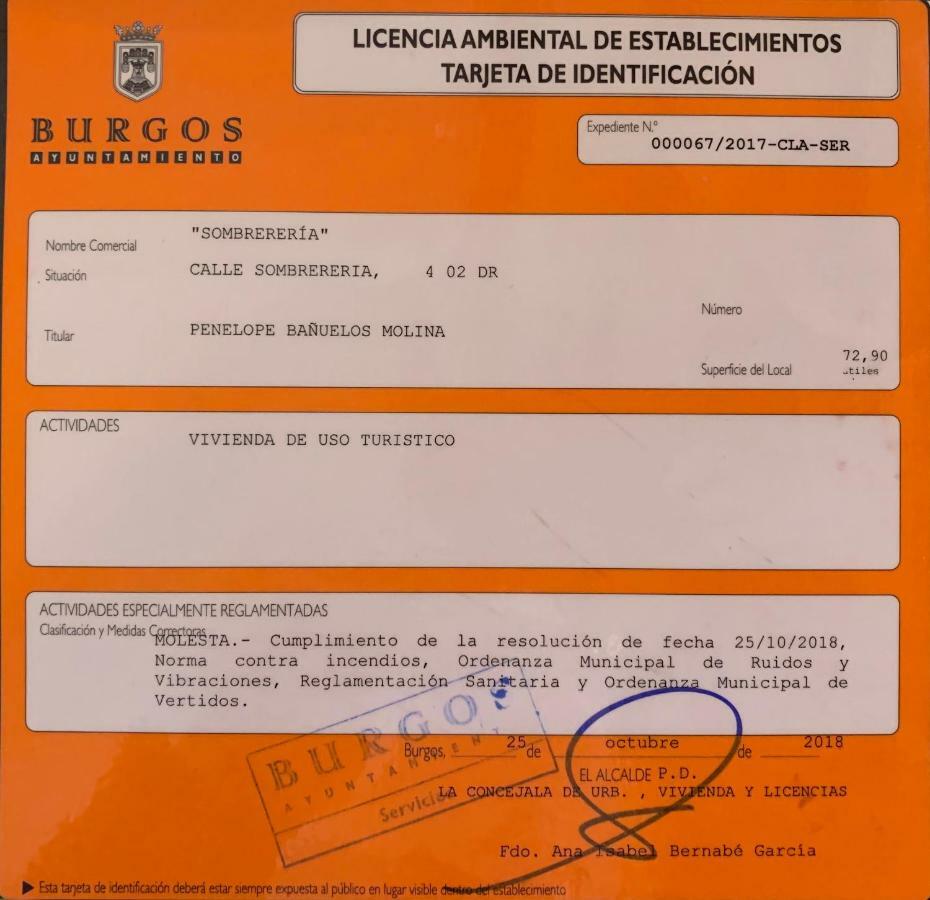 Apartamento Sombrereria Rimbombin Burgo Kültér fotó